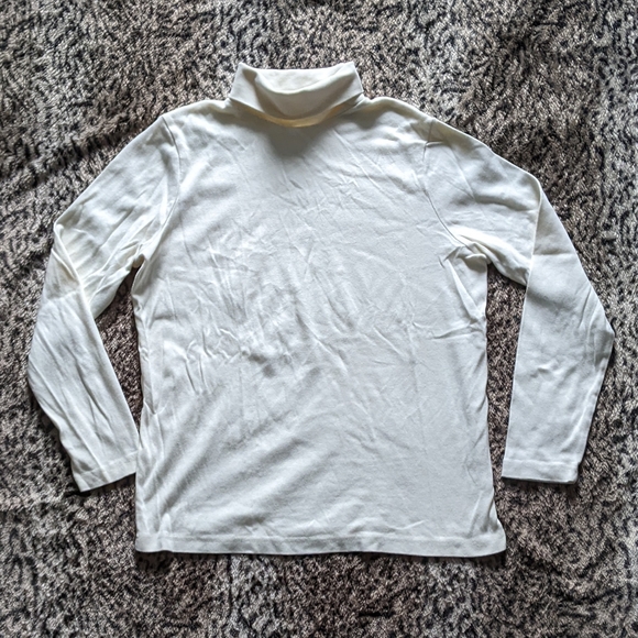 Vintage cream turtleneck - Picture 3 of 6